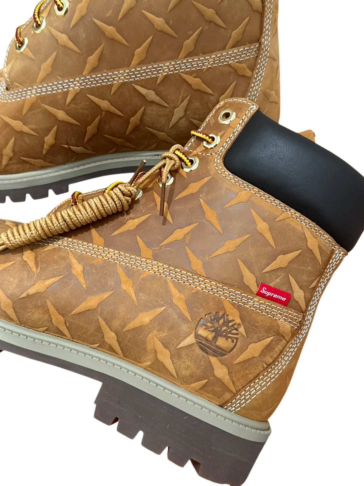 Timberland 6" Premium Waterproof Boot Supreme Diamond Plate Wheat (2026)