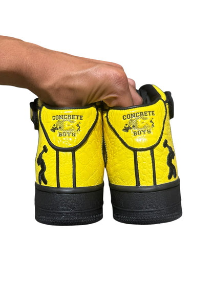Nike Air Force 1 Mid Lil Yachty Concrete Boys Opti Yellow (Complexcon Exclusive)
