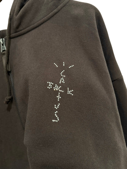Travis Scott YUP! Hoodie Brown
