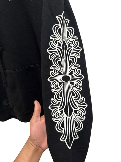 Chrome Hearts Eye Chart Dagger Hoodie Black