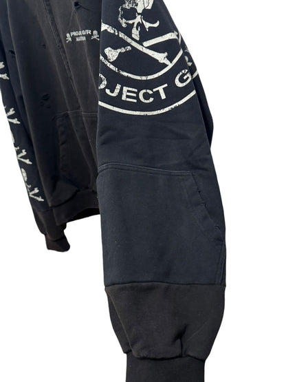 Project G/R x Mastermind JP Logo Zip Hoodie Black