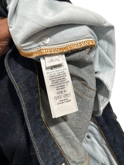 Stussy Big Ol Jean Shorts Rigid Indigo