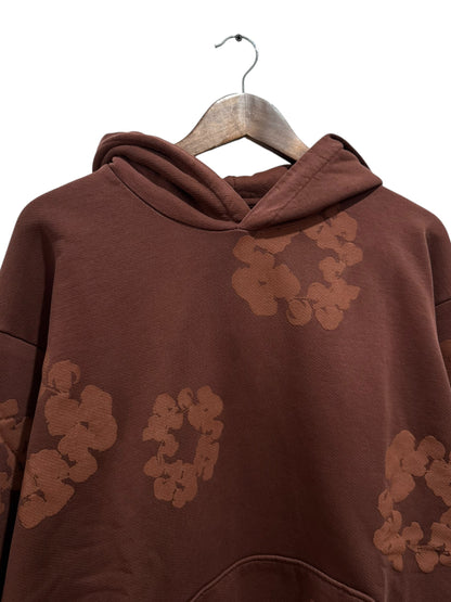 Denim Tears Mono Cotton Wreath Hoodie Brown