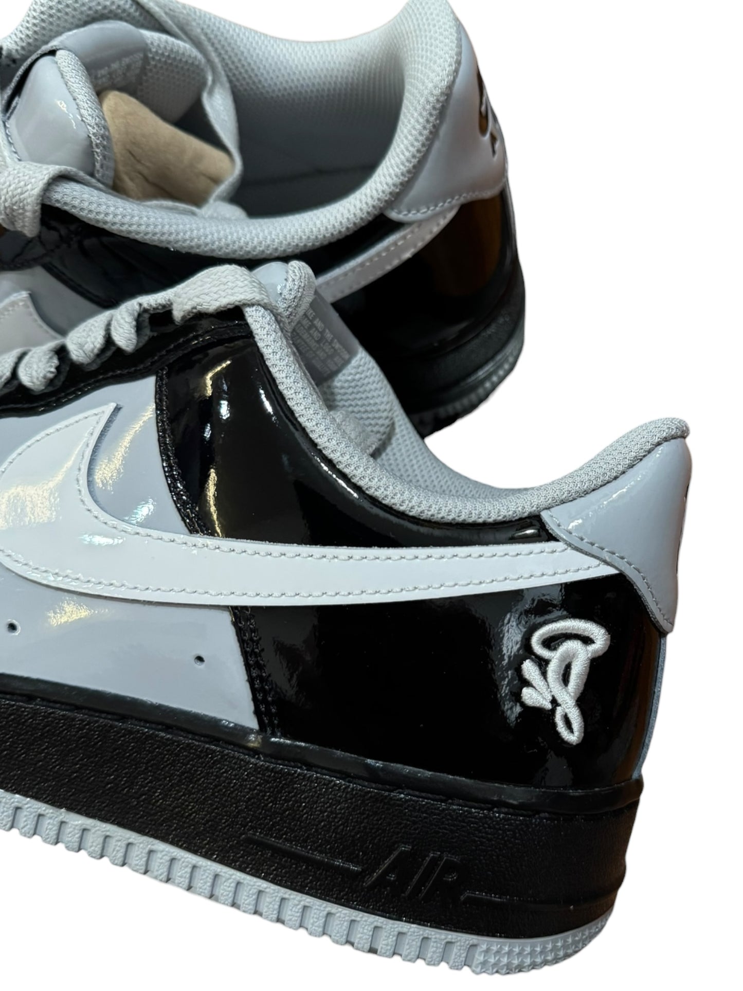 Nike Air Force 1 Low Syna Central Cee Black White Smoke Grey