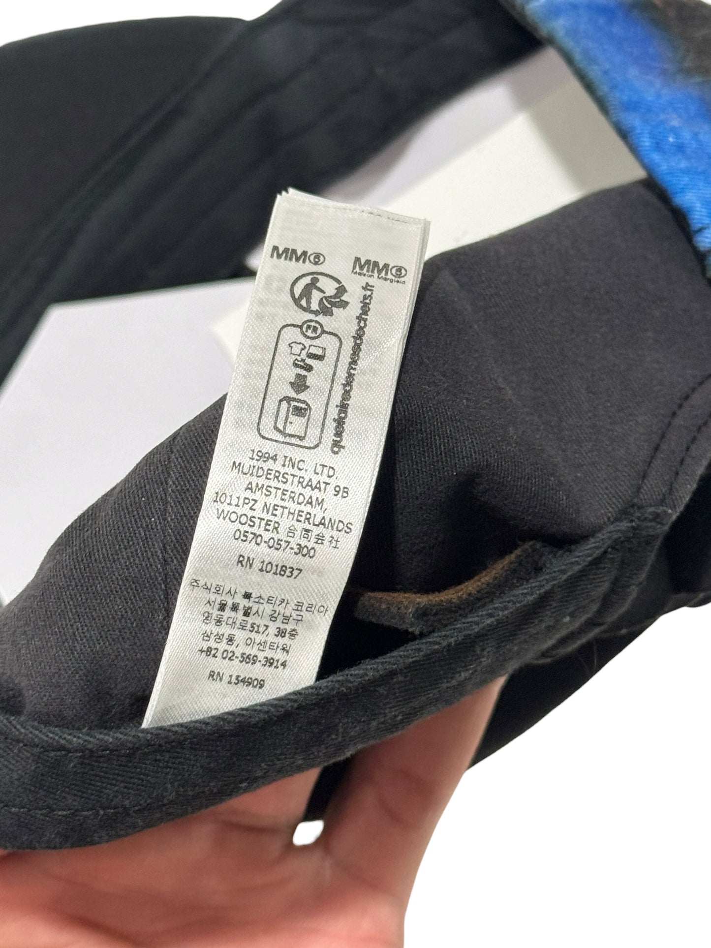 Supreme MM6 Maison Margiela Split 6-Panel Black