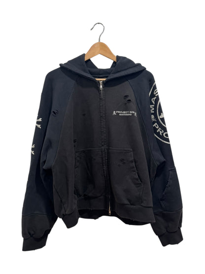 Project G/R x Mastermind JP Logo Zip Hoodie Black