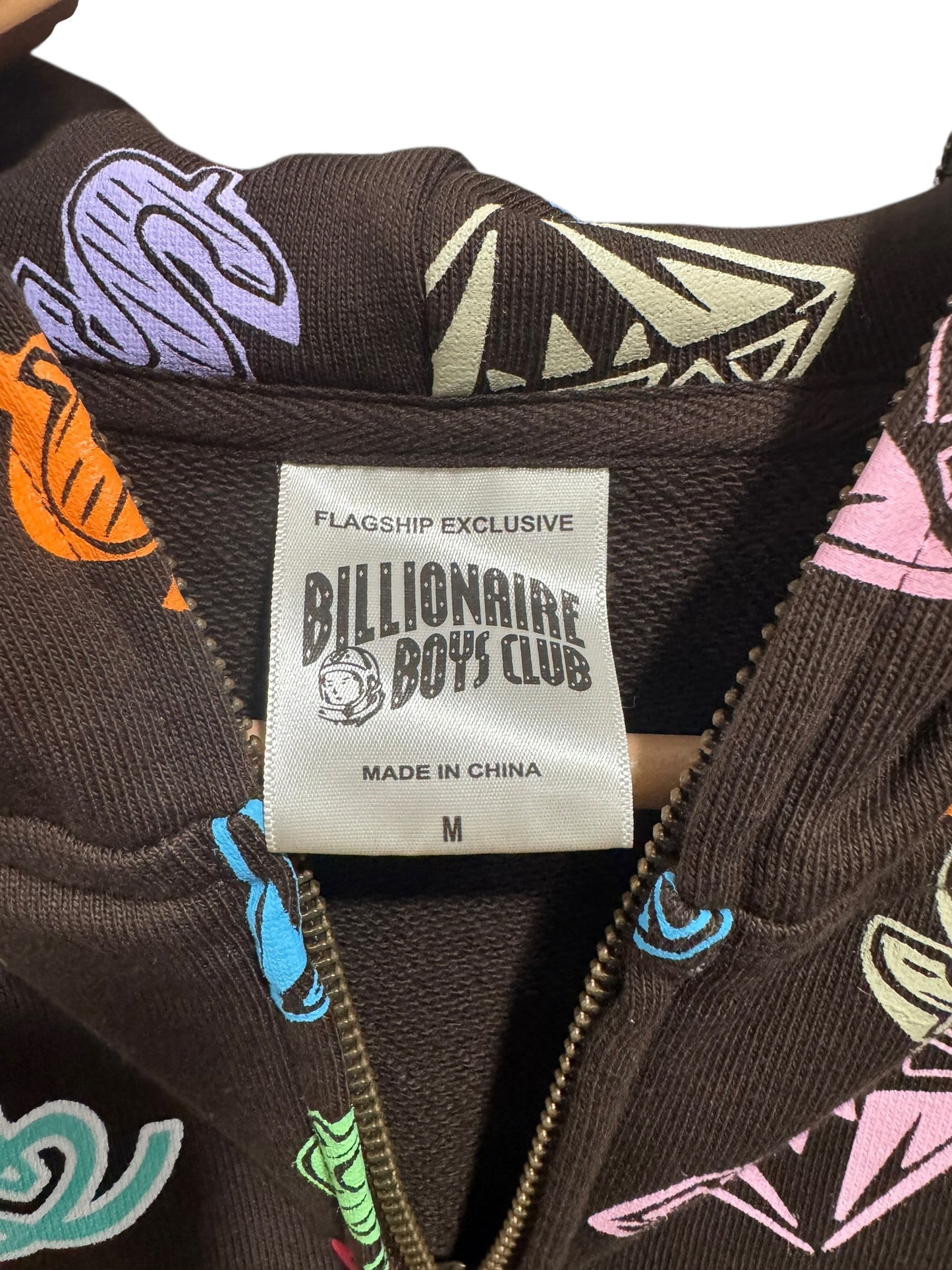 Billionaire Boys Club x Casanova Vintage Zip Hoodie Brown