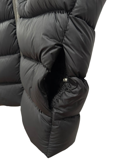 Rick Owens Strobe Gimp Puffer Vest Black