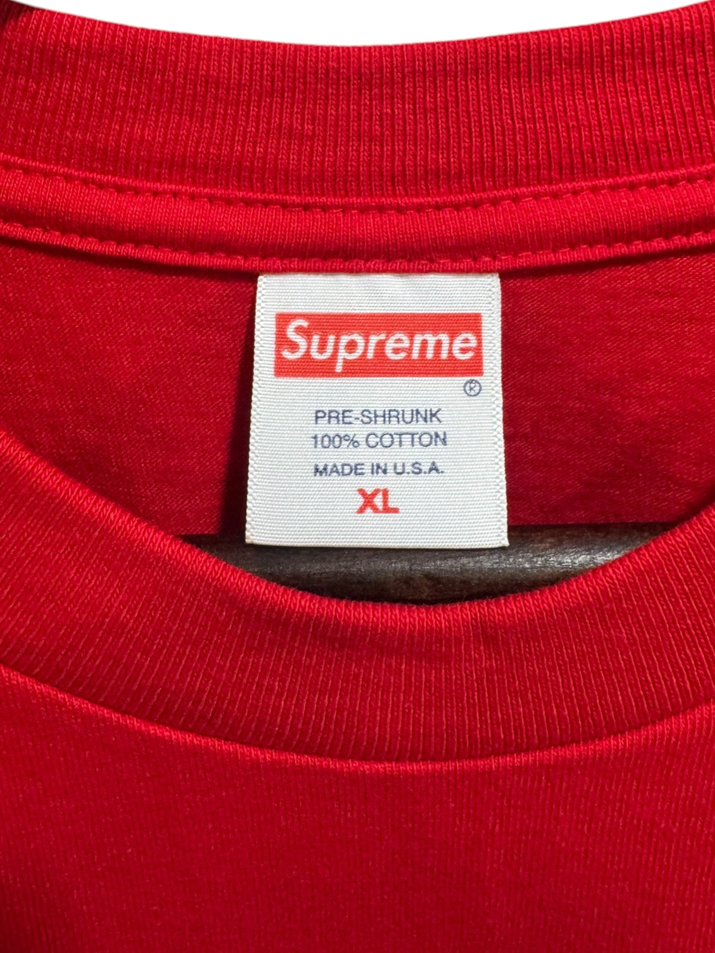Supreme Tonal Box Logo Tee Red