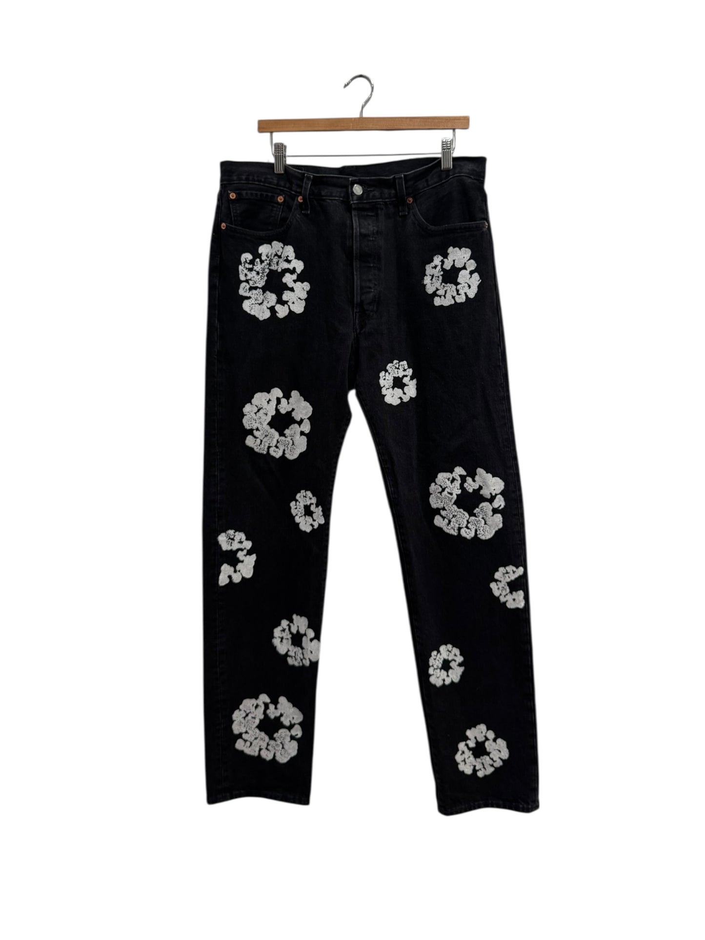 Denim Tears x Levi's Cotton Wreath Jeans Black