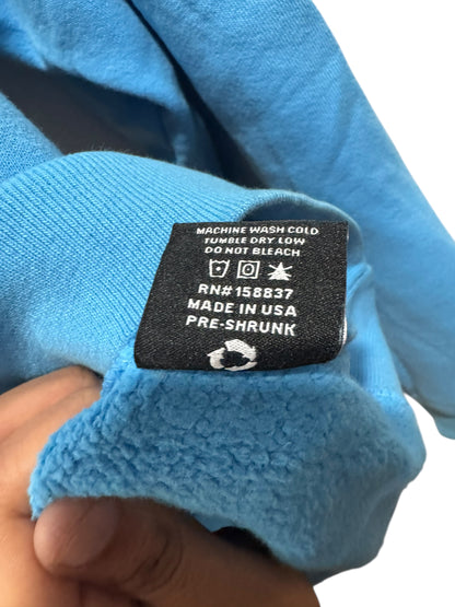 Stussy x Cactus Plant Flea Market 8 Ball Pigment Hoodie Blue