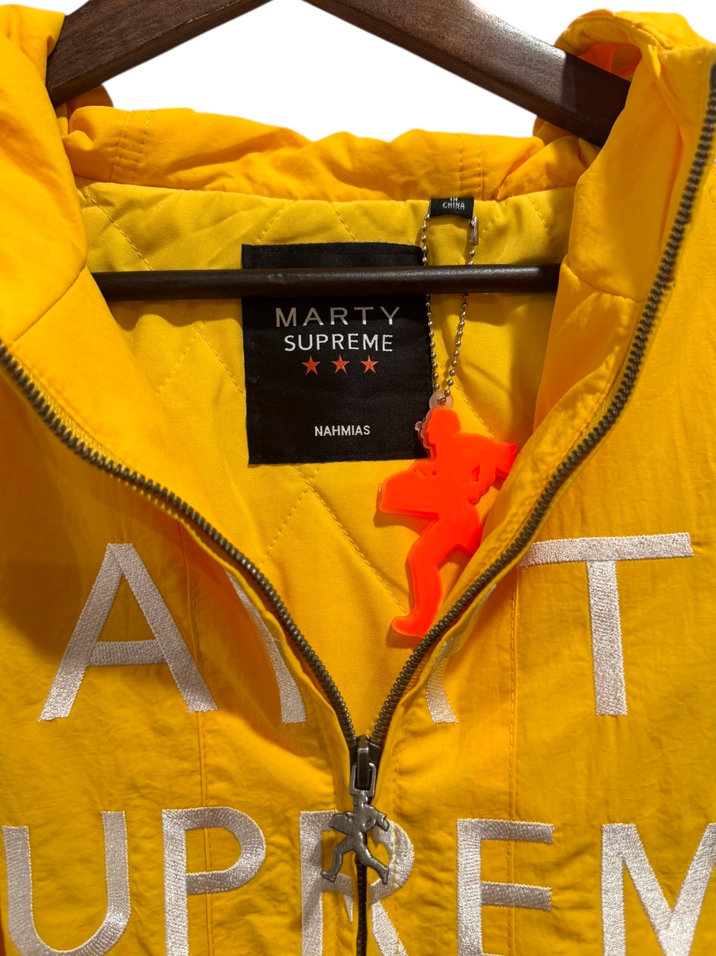 NAHMIAS x A24 Marty Supreme Classic Warm Up Jacket Brazil