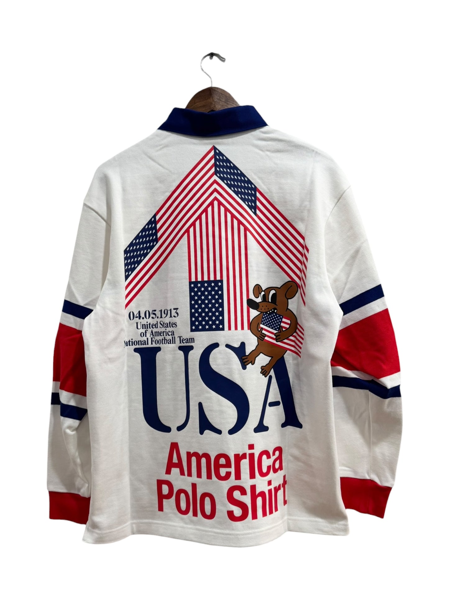 Nike x Virgil Abloh Archive x USMNT Rugby Long Sleeve White