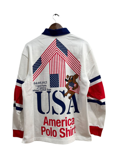 Nike x Virgil Abloh Archive x USMNT Rugby Long Sleeve White
