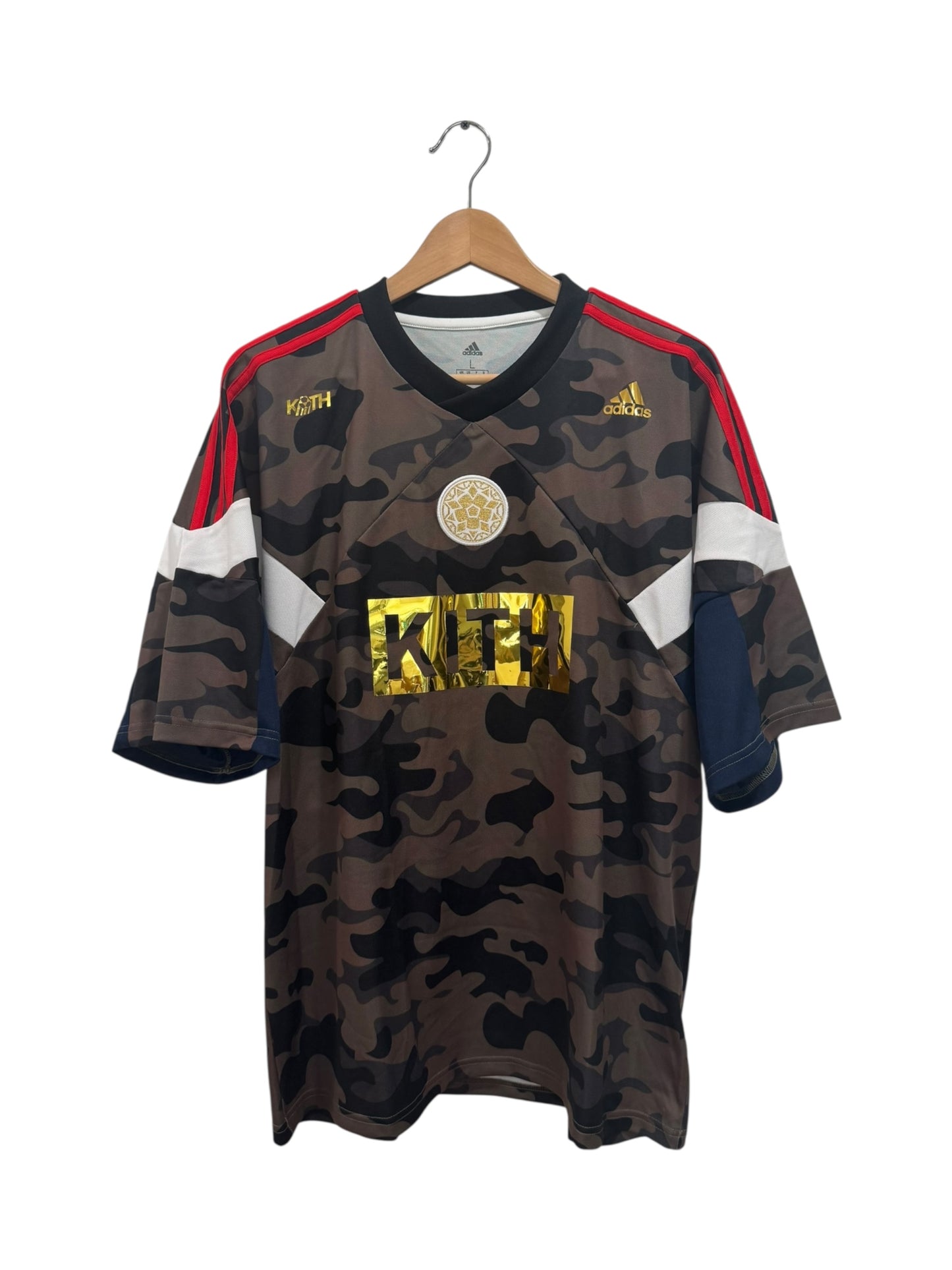 Kith x Adidas Home Soccer Jersey Camo