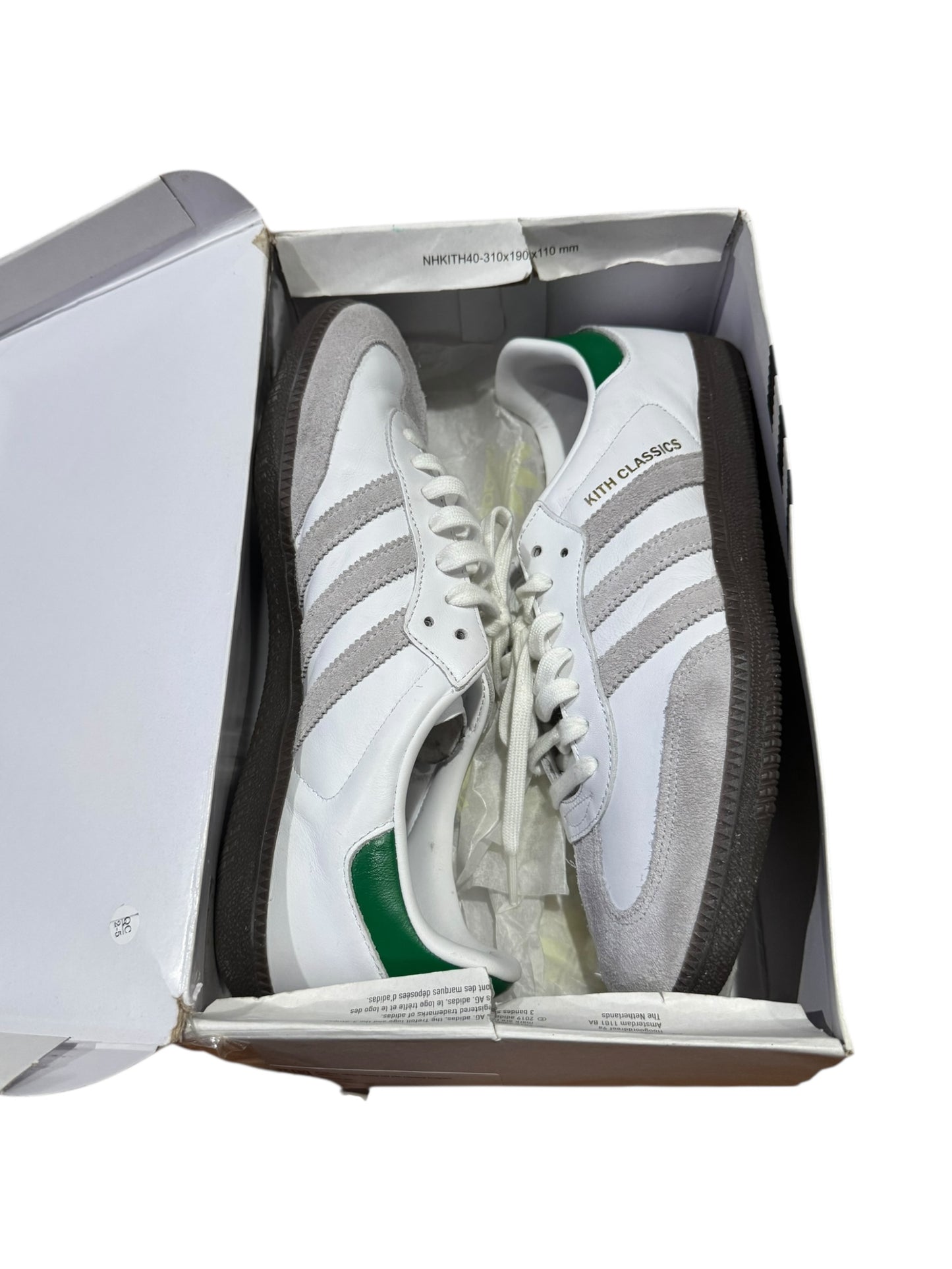 adidas Samba OG Kith Classics White Green