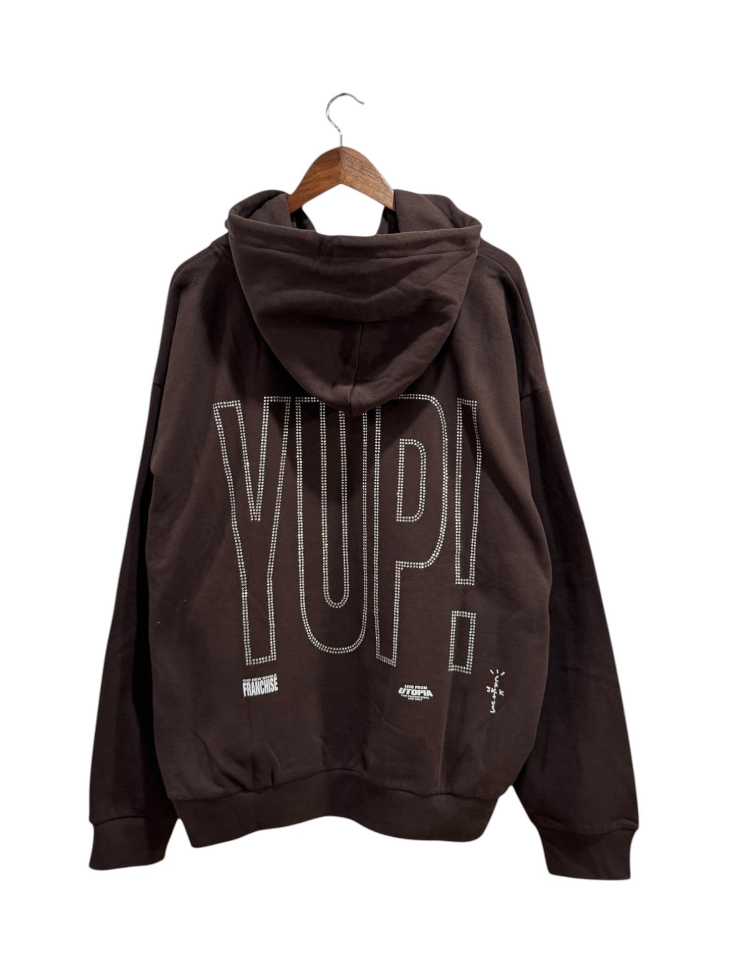 Travis Scott YUP! Hoodie Brown