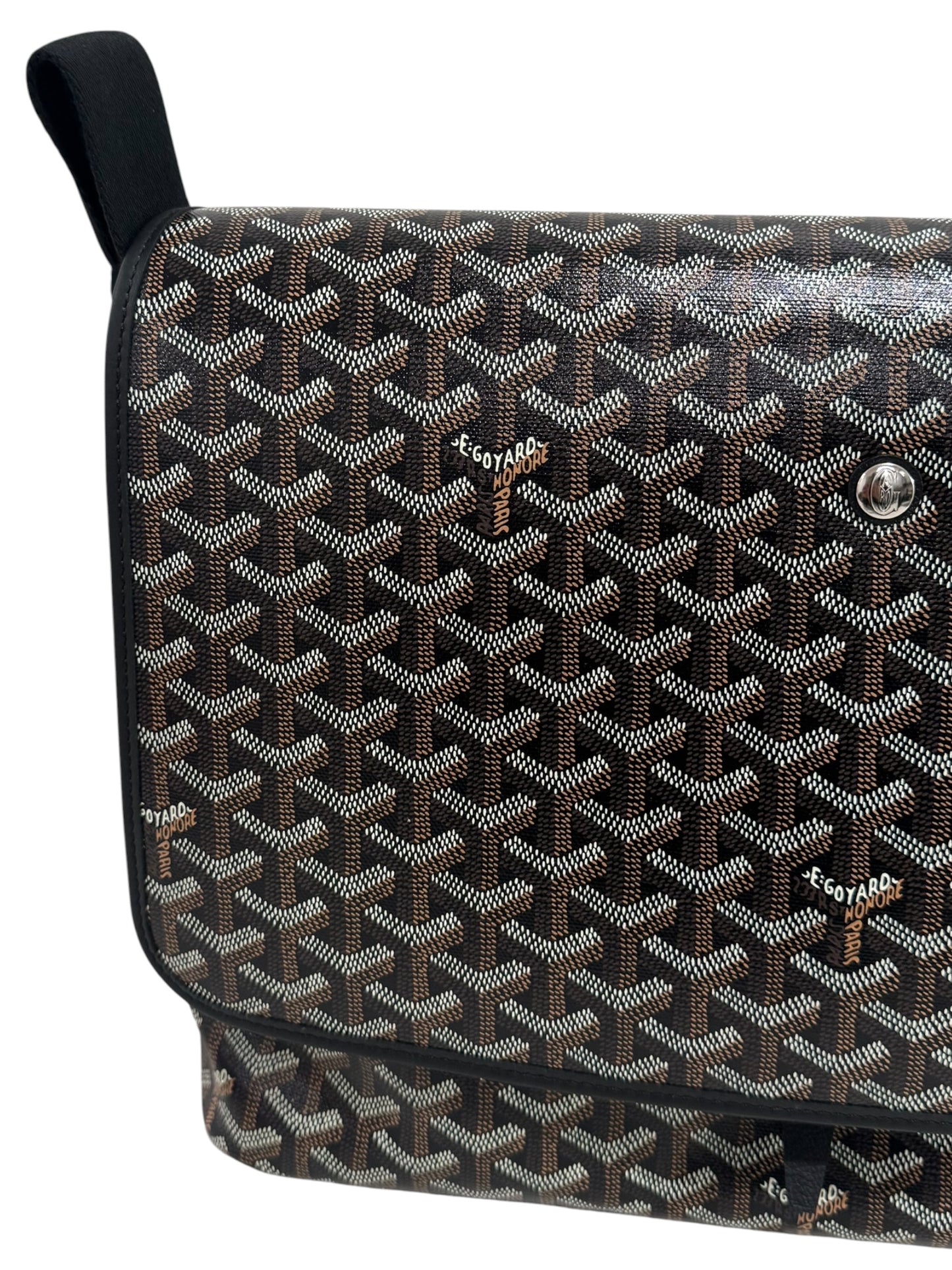 Goyard Capetien MM Messenger Bag Black