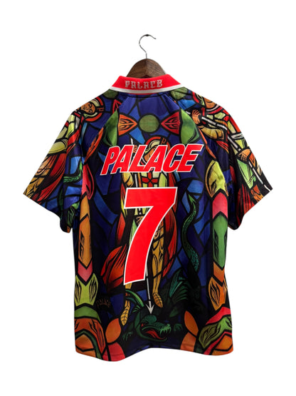 Nike x Palace England Football Jersey Bright Crimson Multi