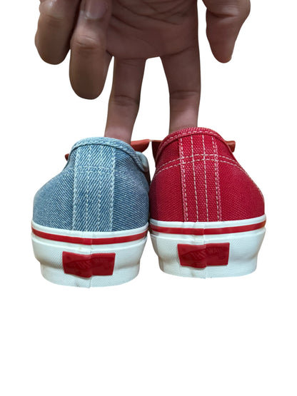 Vans x Fugazi LX Authentic 44 Red Denim Blue