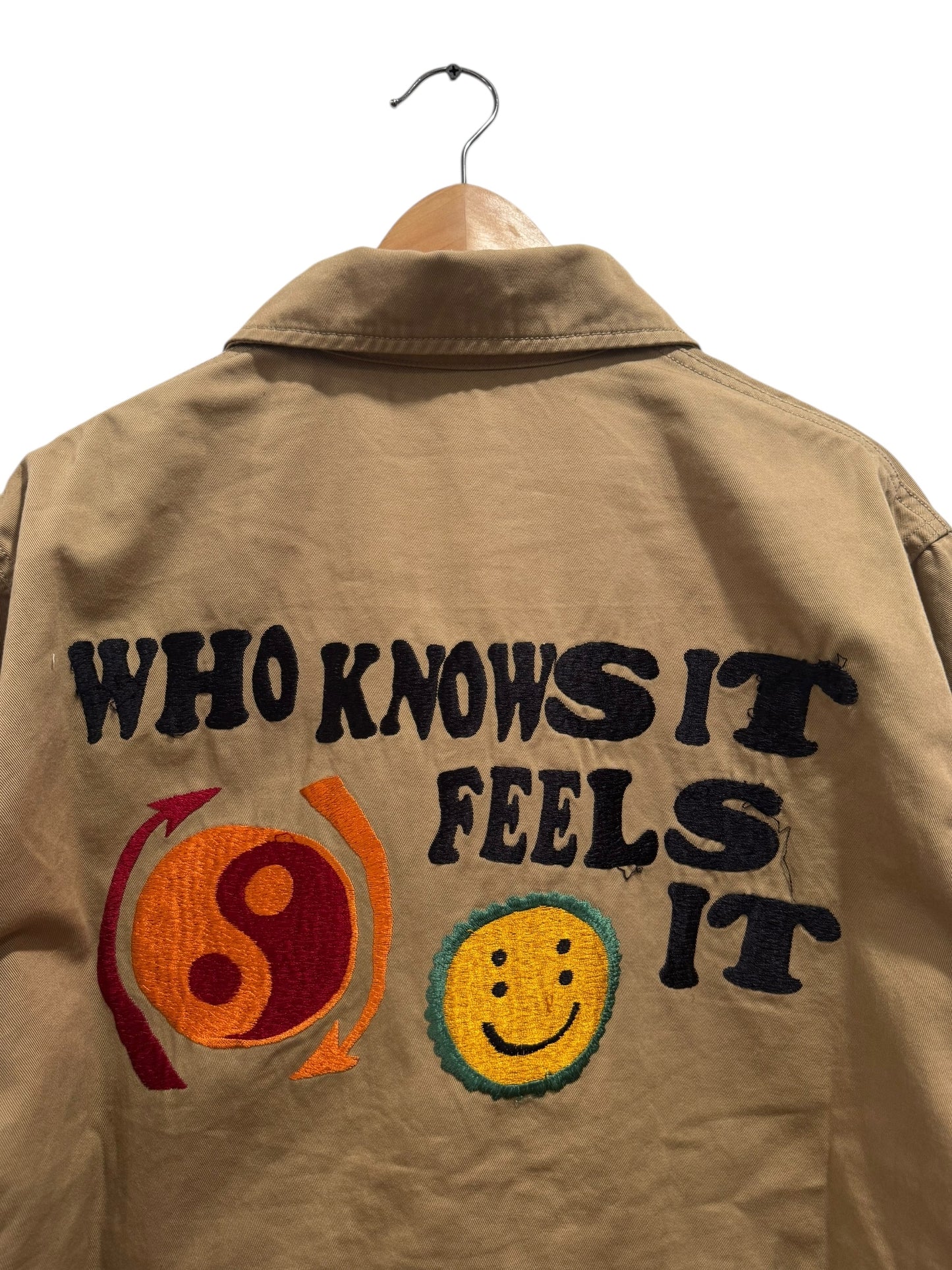 Cactus Plant Flea Market Knowledge Jacket Brown