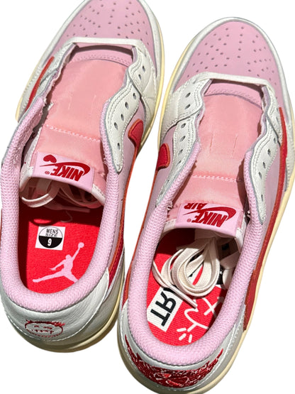 Jordan 1 Retro Low OG SP Travis Scott Sail Tropical Pink