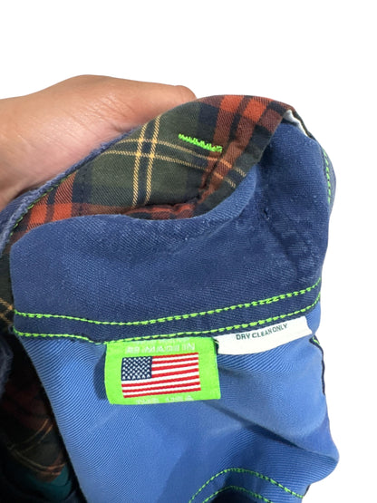 Better With Age Camion Reconstructed French Work Jacket Blue