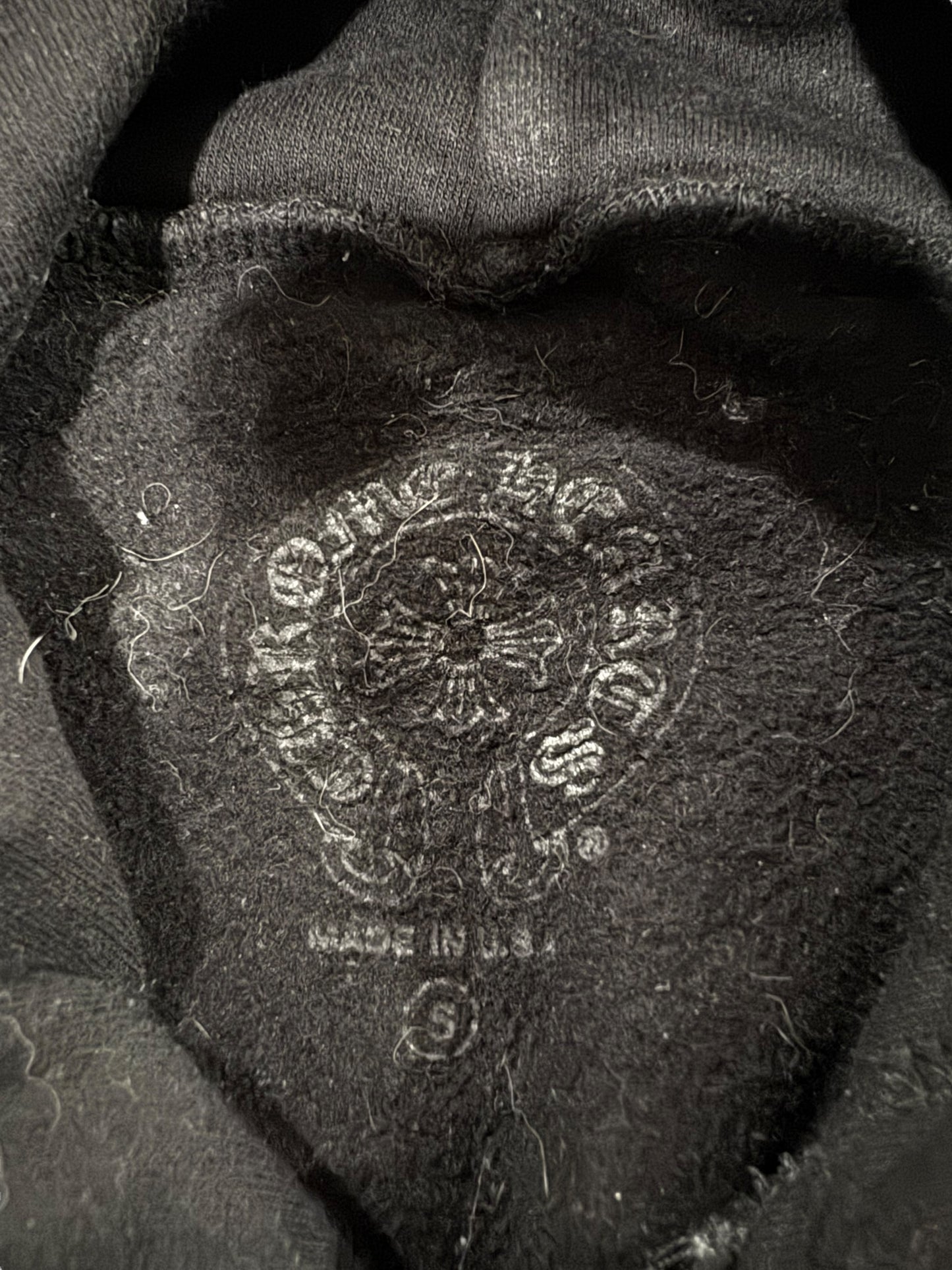 Chrome Hearts Eye Chart Dagger Hoodie Black