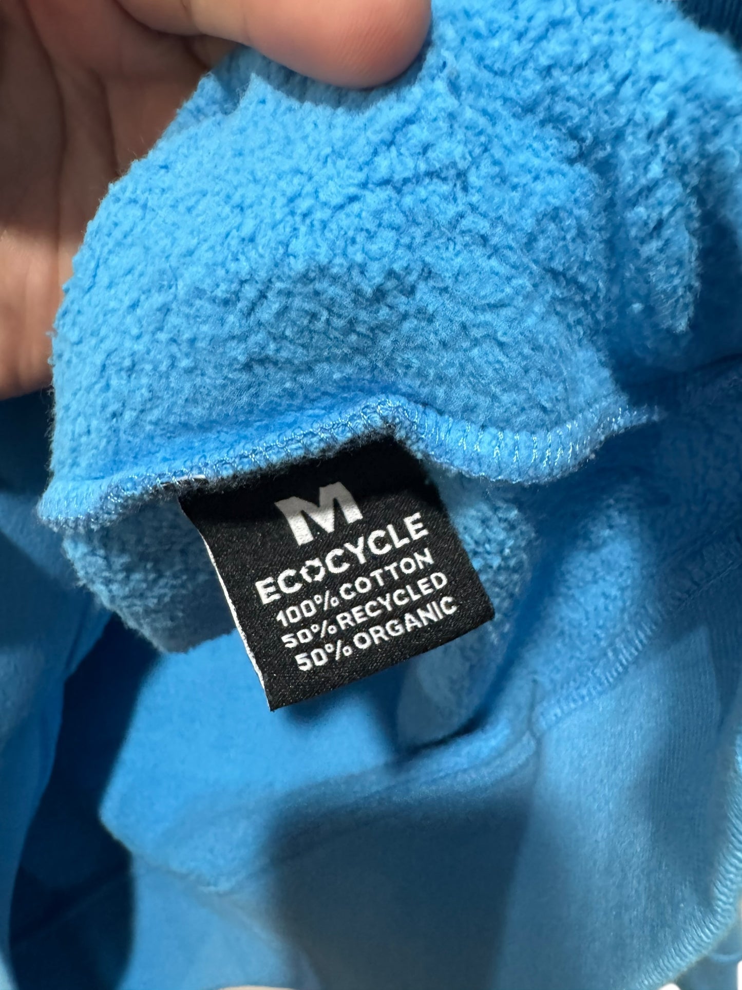Stussy x Cactus Plant Flea Market 8 Ball Pigment Hoodie Blue