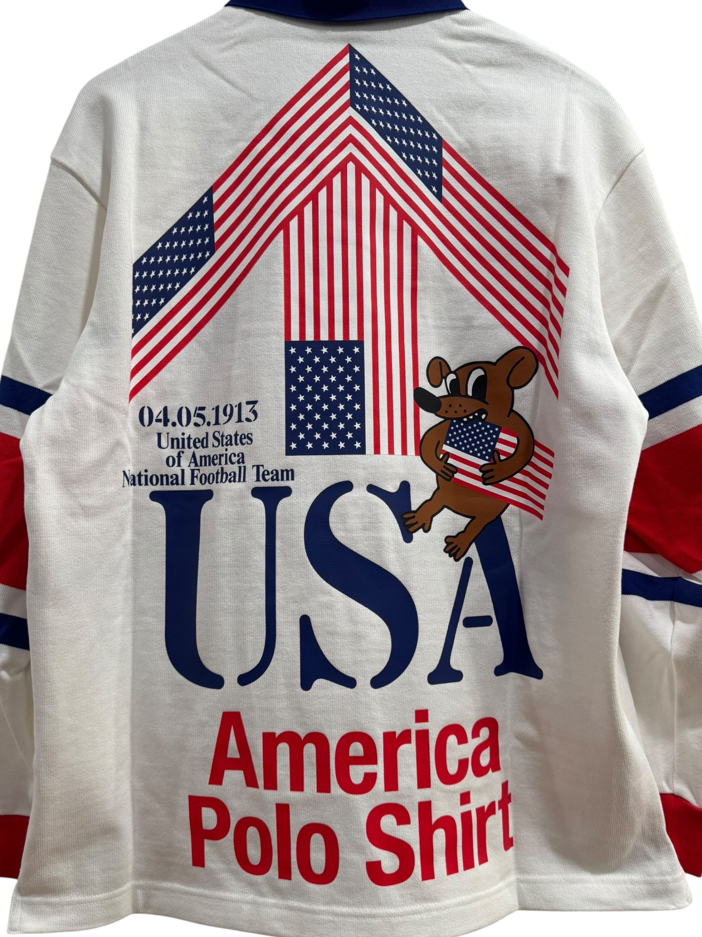 Nike x Virgil Abloh Archive x USMNT Rugby Long Sleeve White