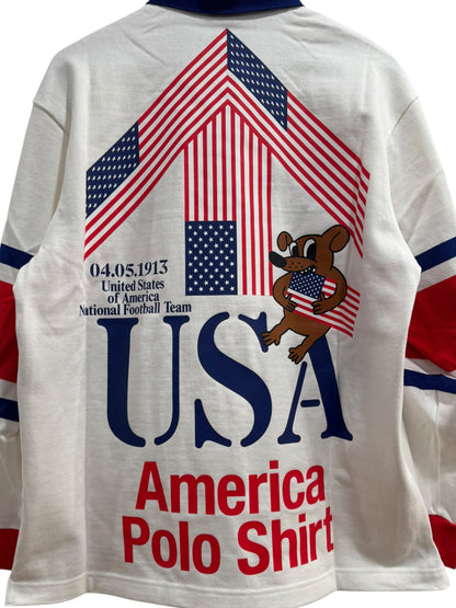 Nike x Virgil Abloh Archive x USMNT Rugby Long Sleeve White