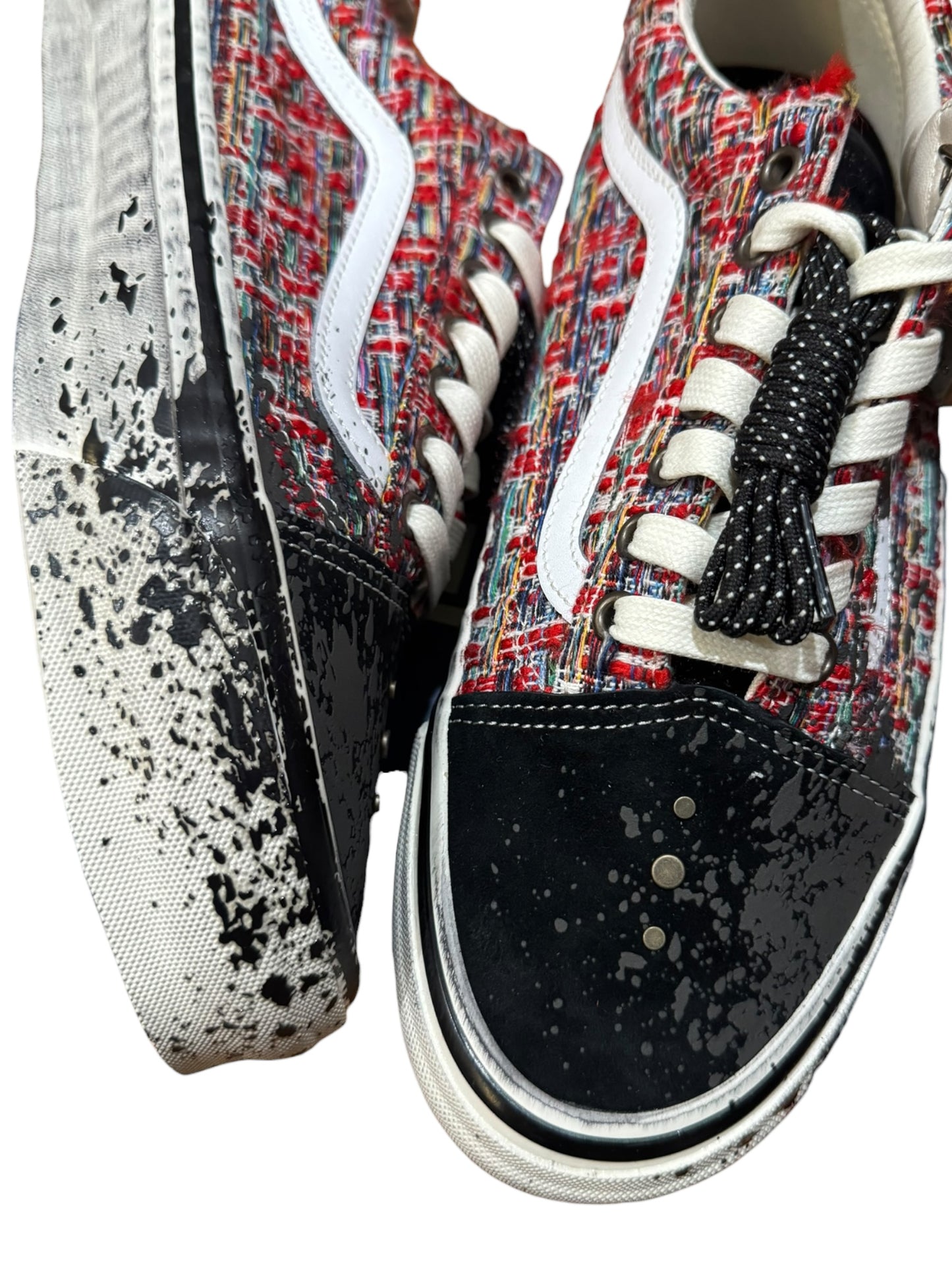 Vans Premium Old Skool Charms Red Black