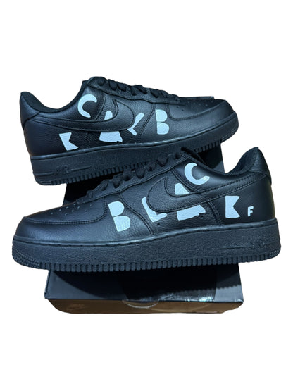 Nike Air Force 1 Low Retro SP BLACK Comme des Garçons Black