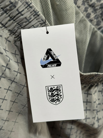 Nike x Palace England Solo Swoosh Track Pants Pewter Grey