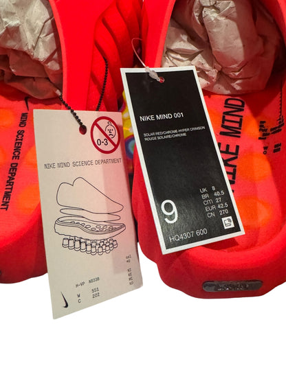 Nike Mind 001 Slide Solar Red