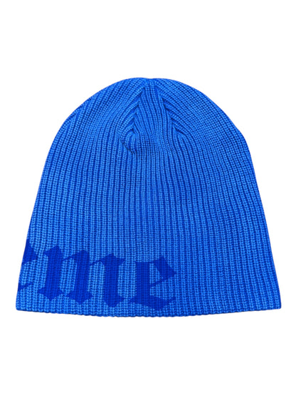 Supreme Old English Printed Beanie (SS26) Blue