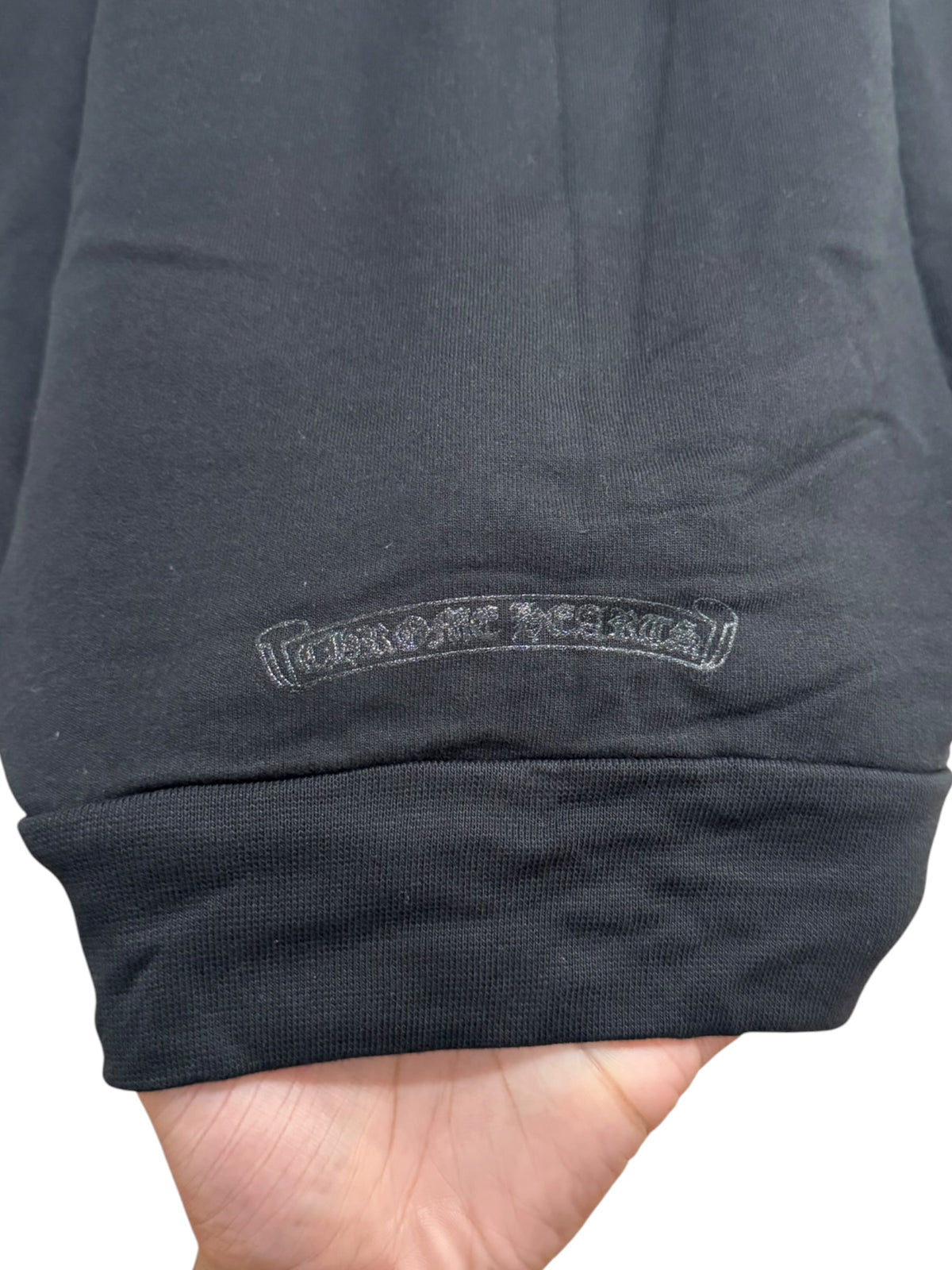 Chrome Hearts Horseshoe Floral Online Exclusive Hoodie Black Black