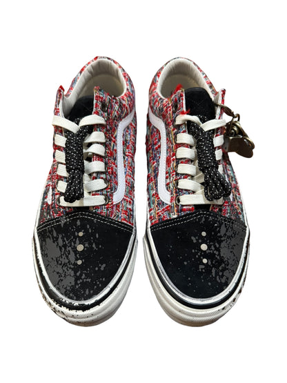 Vans Premium Old Skool Charms Red Black