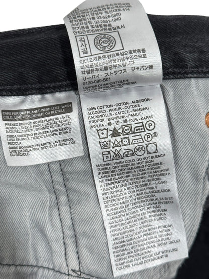 Denim Tears x Levi's Cotton Wreath Jeans Black