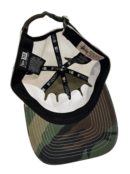 Stussy New Era Basic 9Twenty Trucker Hat Camo