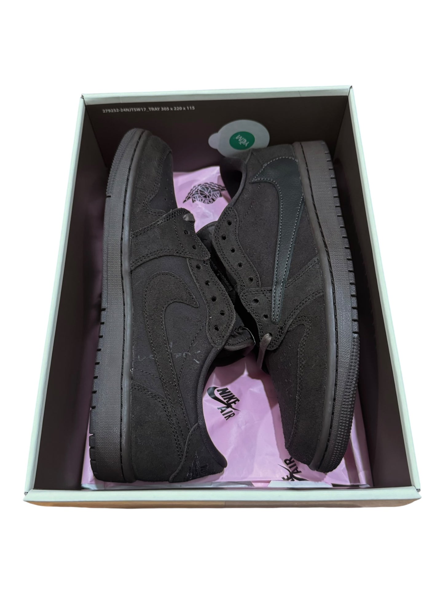 Jordan 1 Retro Low OG SP Travis Scott Velvet Brown