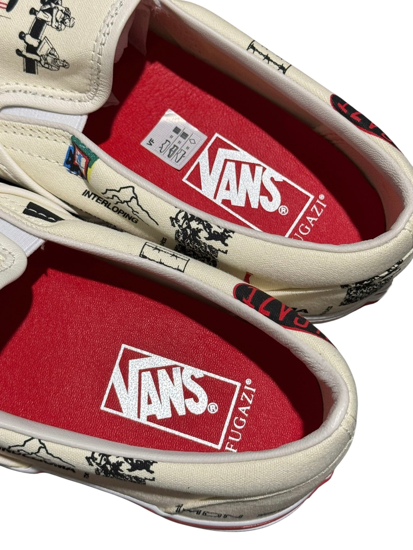 Vans x Fugazi LX Classic Slip On 98 Consumer Model Fully Loaded