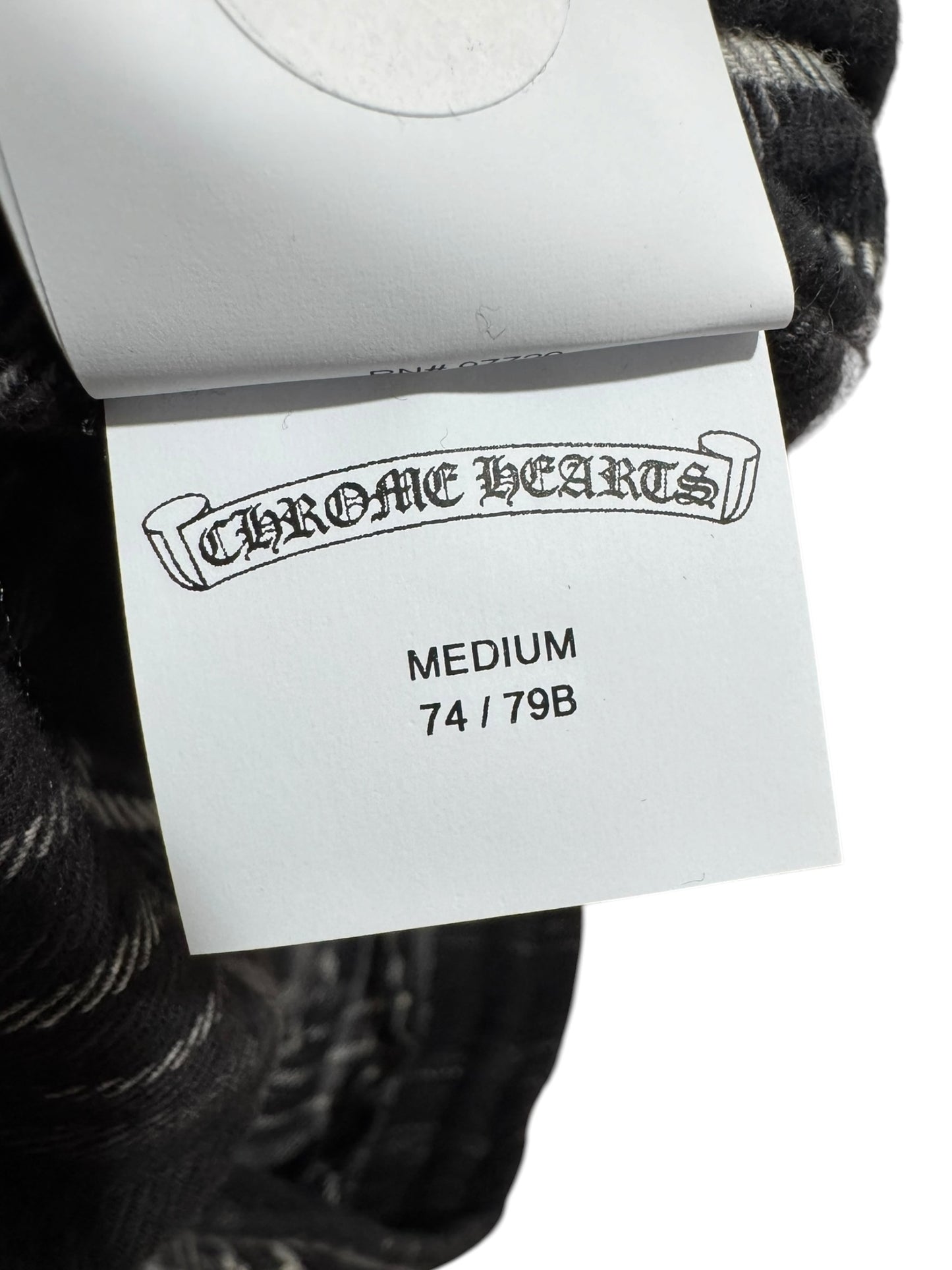 Chrome Hearts After School Flannel Shorts Black Grey