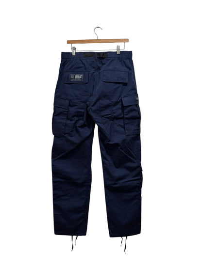 Corteiz Guerillaz Cargo Pants Navy Blue