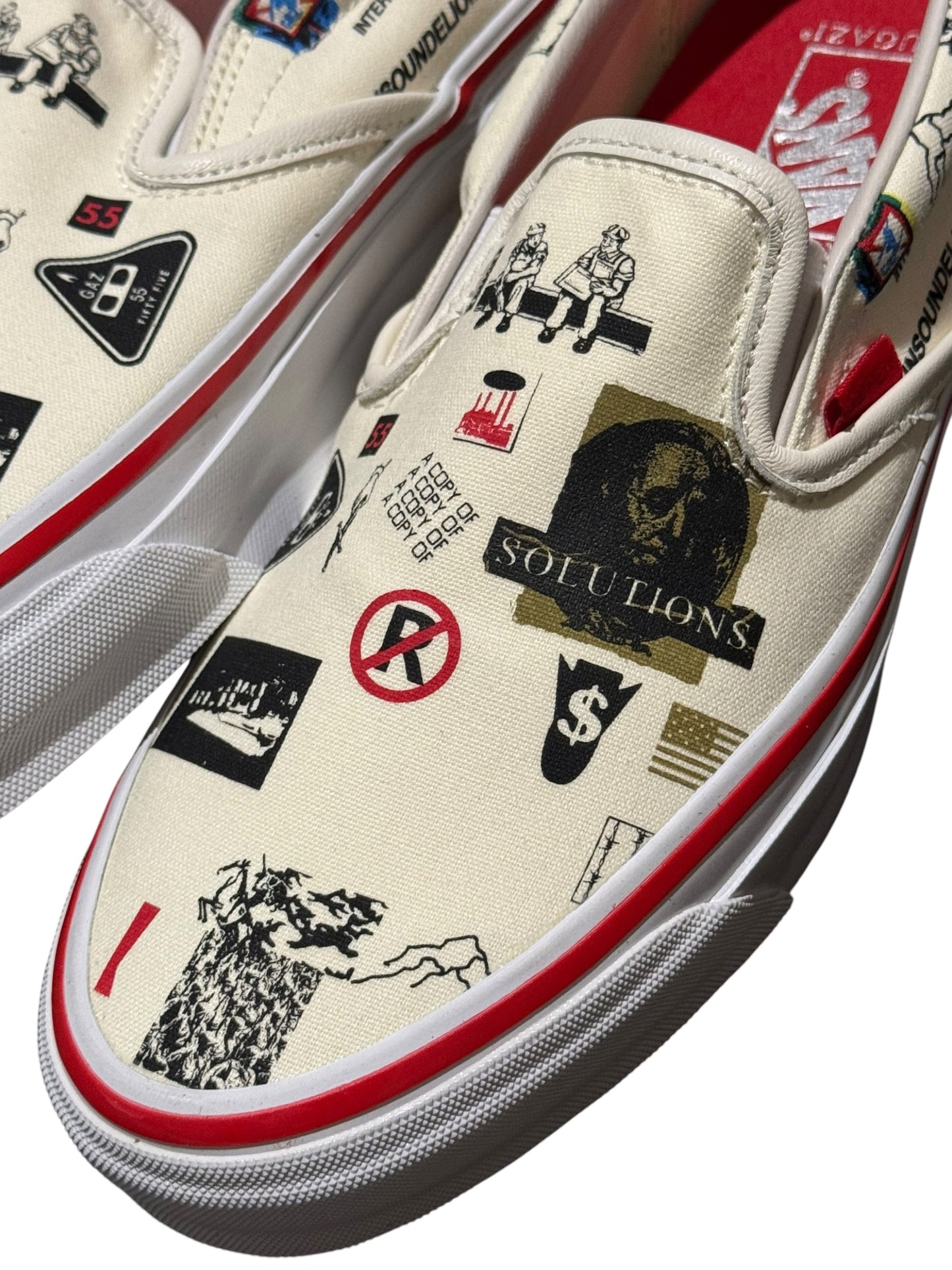 Vans x Fugazi LX Classic Slip On 98 Consumer Model Fully Loaded