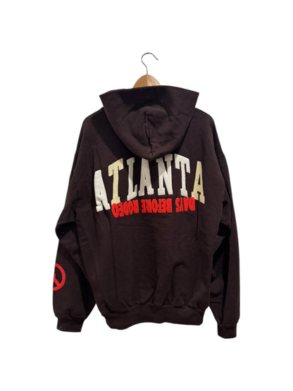 Travis Scott x CPFM "Free Thugger" Hoodie Brown