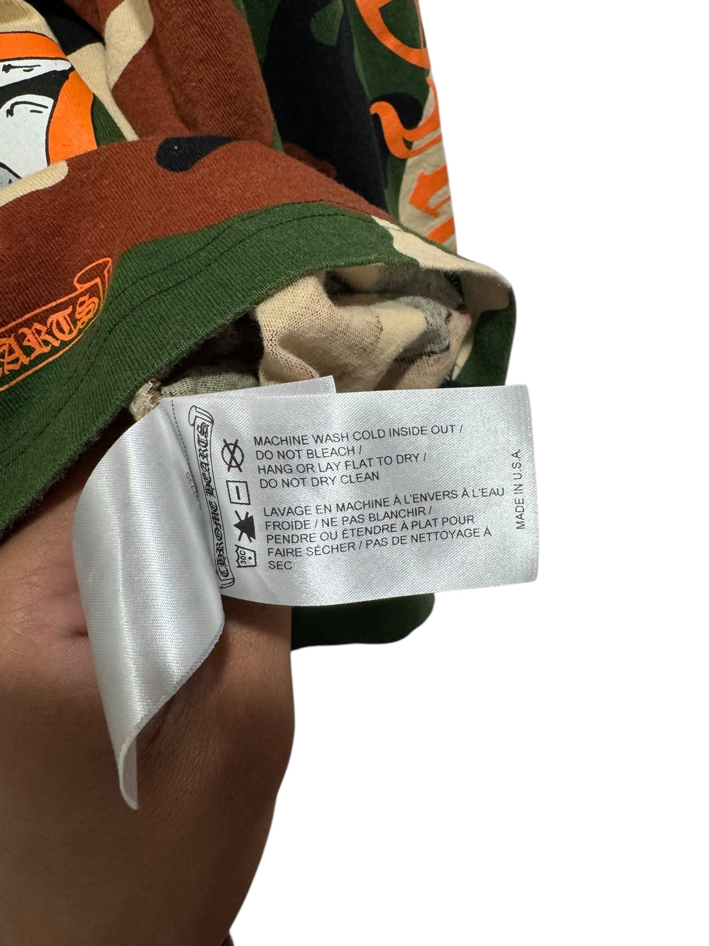 Chrome Hearts x Matty Boy Caution Long Sleeve Camo