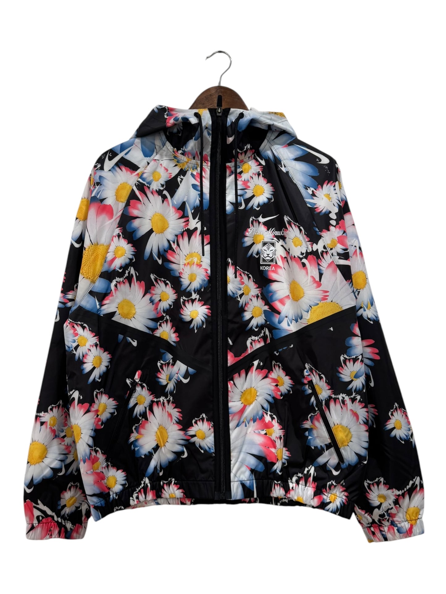 Nike x PEACEMINUSONE Korea G-Dragon Anthem Jacket Black Multicolor