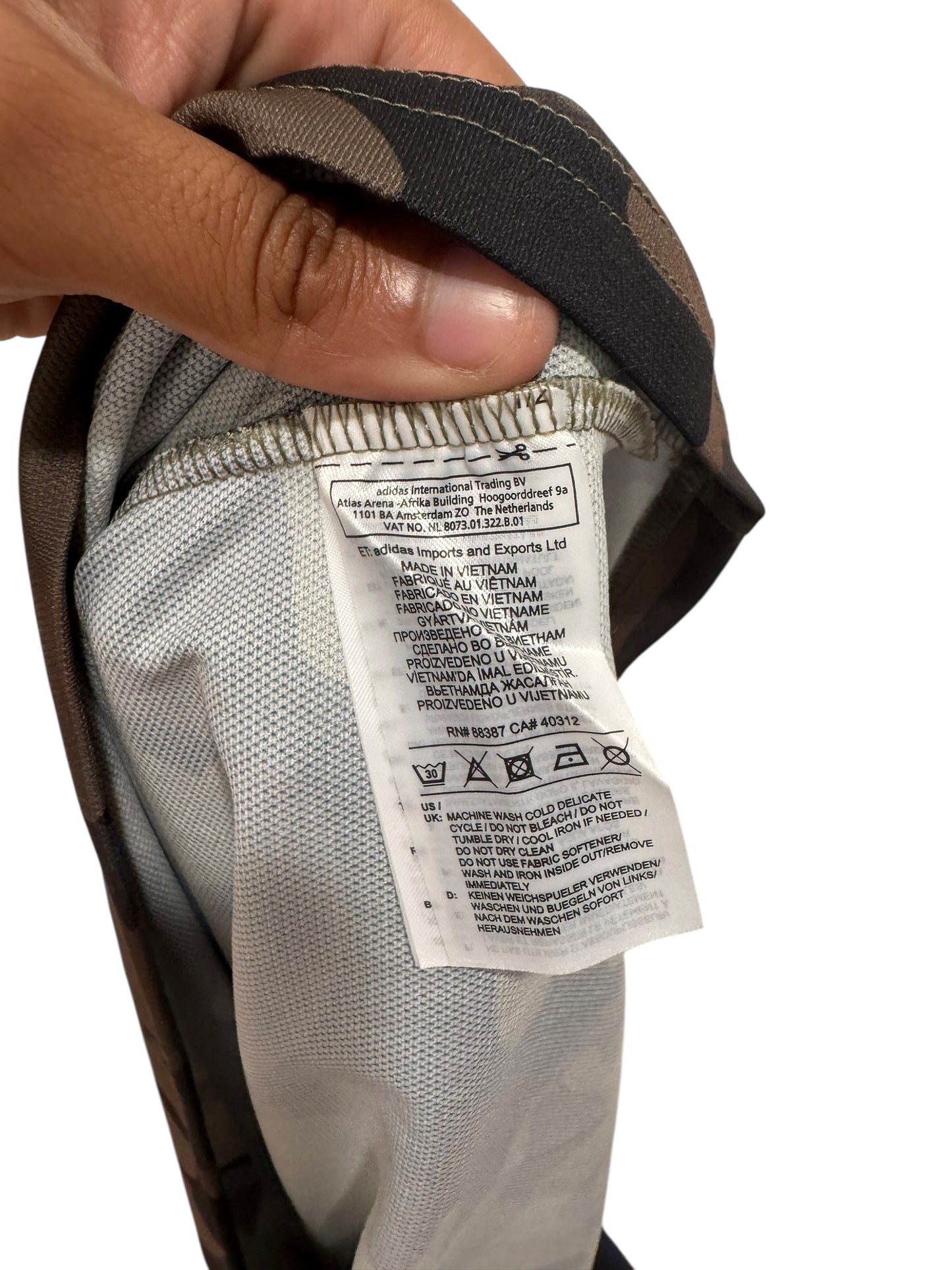 Kith x Adidas Home Soccer Jersey Camo