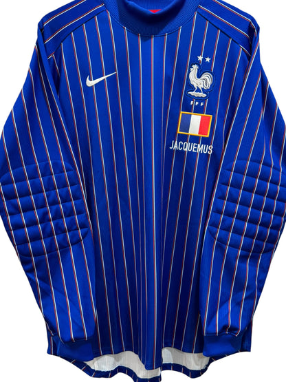 Nike x Jacquemus x France Goal Keeper Long Sleeve Jersey Blue